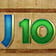 J, 10