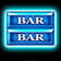 Blaue Bars