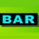 Blaue Bar