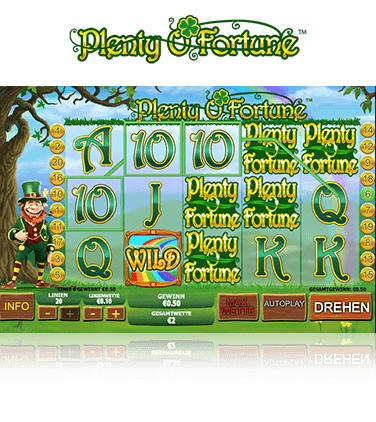 Plenty o´Fortune Spiel