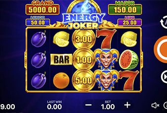 The Energy Joker: Hold and Win mobile slot at Pulsz social casino