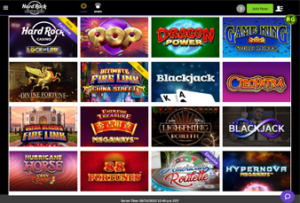 The Mobile Slots Selection at Hard Rock Bet NJ Online Casino