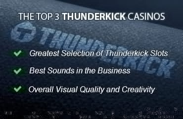 The Top 3 Thunderkick Casinos. Greatest Selection of Thunderkick Slots. Best Sounds in the Business. Overall Visual Quality and Creativity.