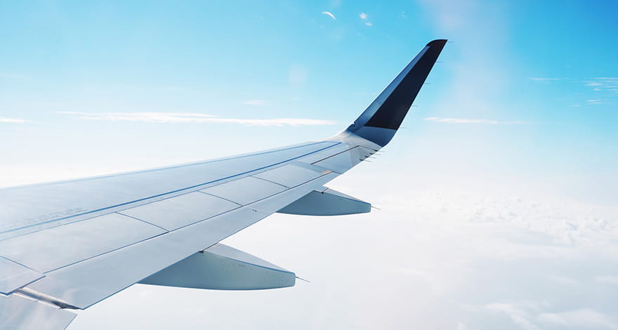 An Airplane in flight