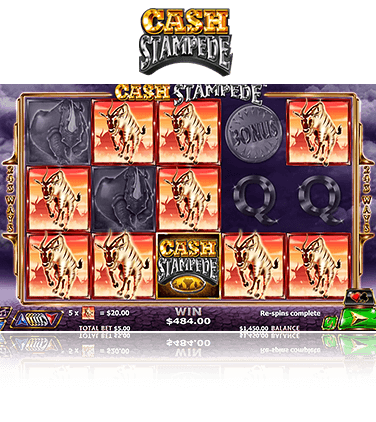 Cash Stampede game