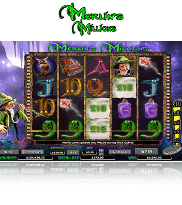 Merlin's Millions game